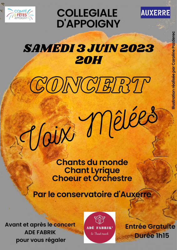 Concert à la Collégiale d'Appoigny
